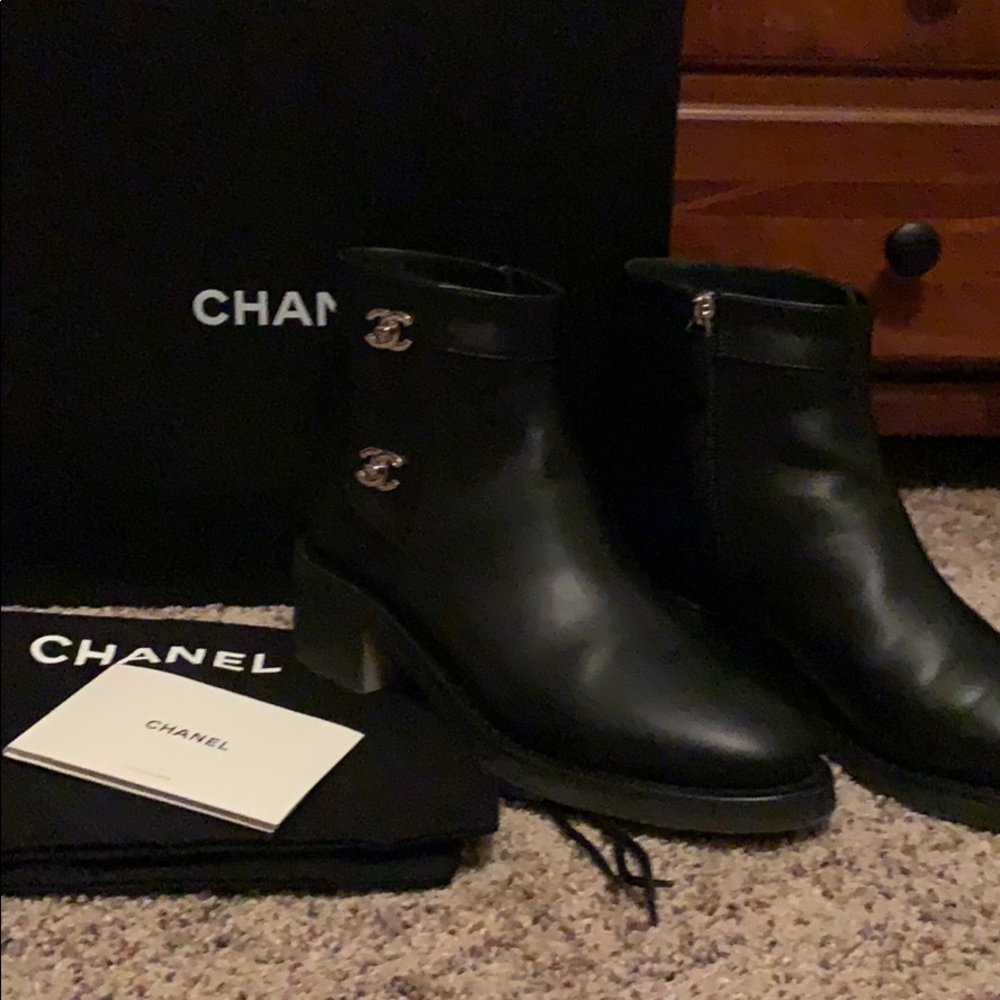 Chanel Short Boots